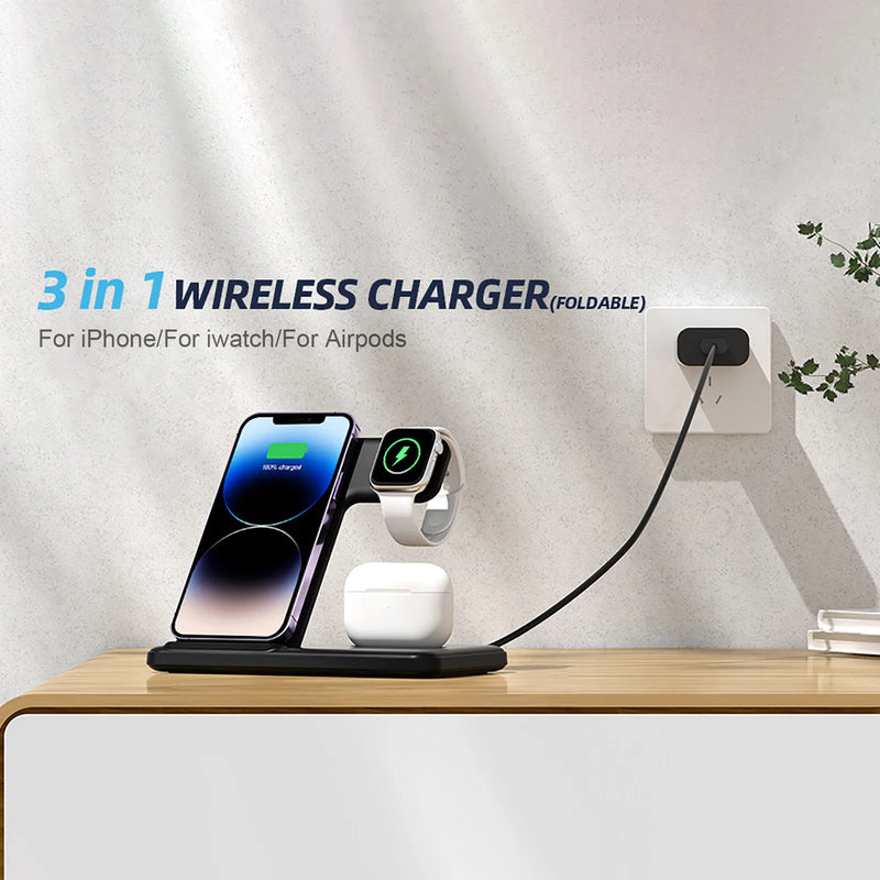 Carregador Smart Hub® | Super Carregamento 3em 1